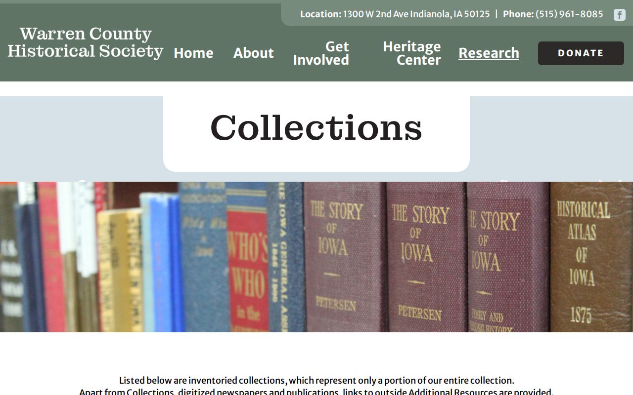 Warren County Historical Society collections for Deerfield Township city directory research